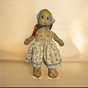 Vintage Stuffed Doll